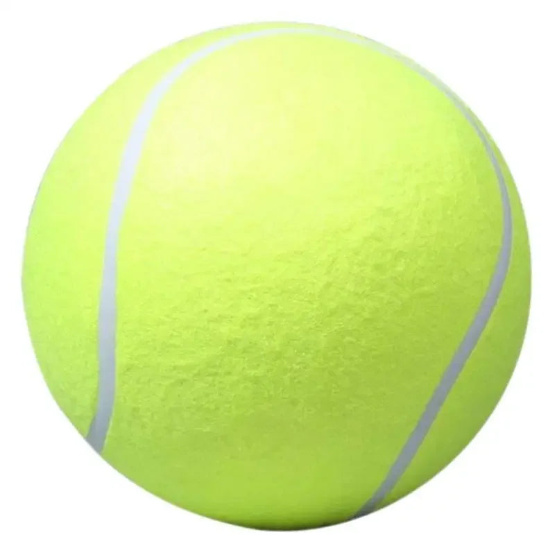 Large Durable Dog Tennis Ball - Giant Interactive Pet Toy for Training and Play-My Little Pet