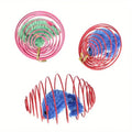 Interactive Cat Toy Balls with Stretchable Springs-My Little Pet