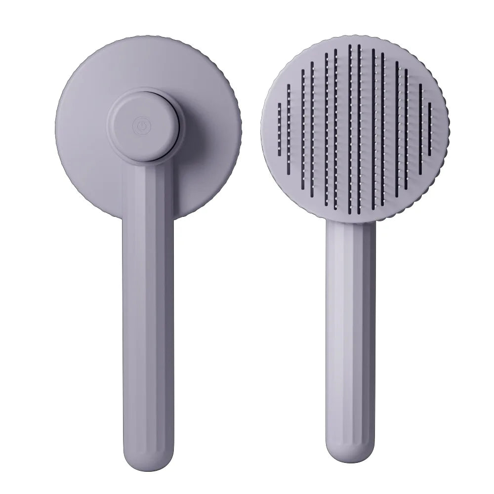 Self-Cleaning Pet Grooming Brush for Cats and Dogs-My Little Pet