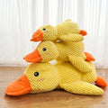 Interactive Quacking Duck Dog Toy - Durable Chew and Molar Toy for All Dog Sizes-My Little Pet