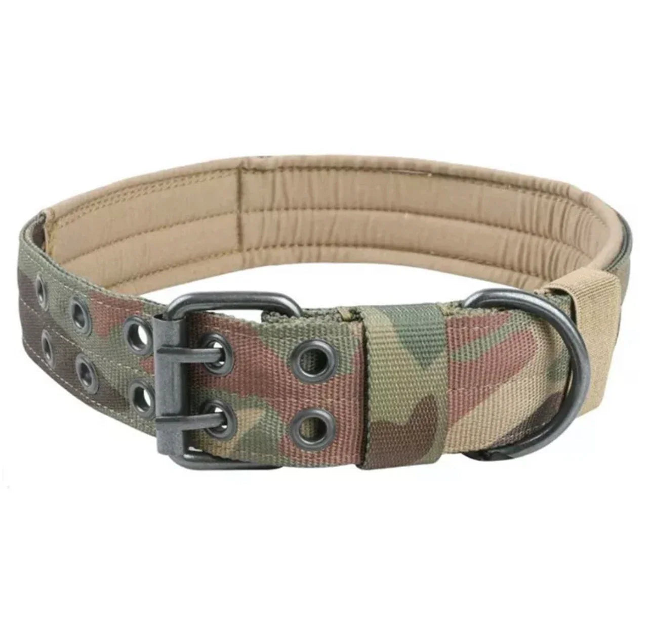 Heavy Duty Tactical Dog Collar – Adjustable Reflective Military-Grade Nylon for Training and Protection - My Little Pet