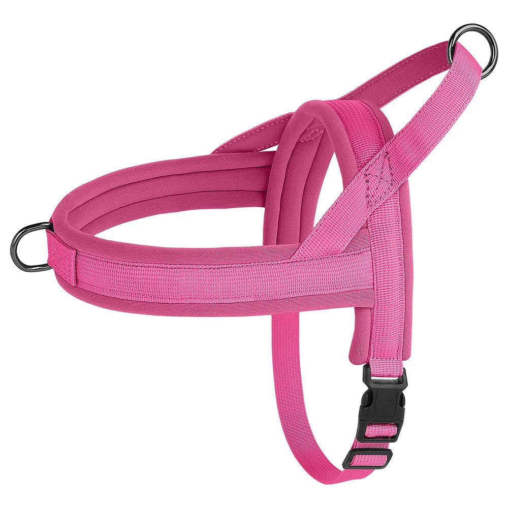 Adjustable No-Pull Dog Harness with Reflective Padding-My Little Pet