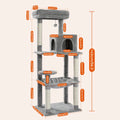 Multi-Level Cat Tree with Condo and Scratching Posts-My Little Pet