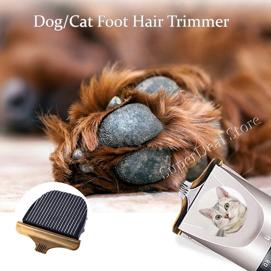 Professional Rechargeable Pet Hair Clipper Set - Low Noise Grooming for Dogs, Cats, and More-My Little Pet