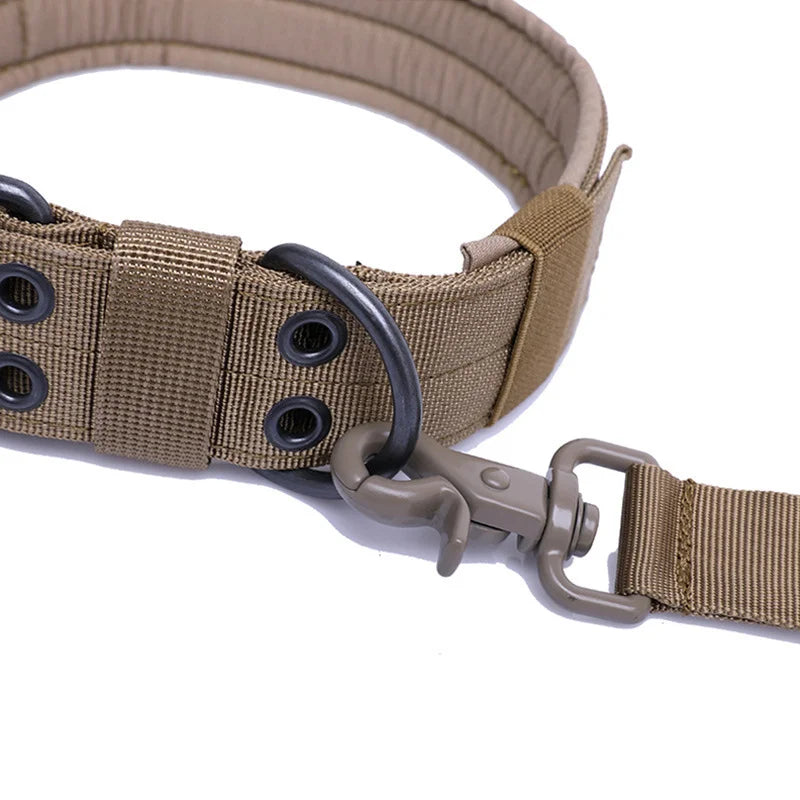 Adjustable Tactical Dog Collar for Medium to Large Breeds-My Little Pet