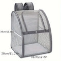 Breathable Mesh Pet Backpack for Small Dogs and Cats - Outdoor Travel Carrier-My Little Pet