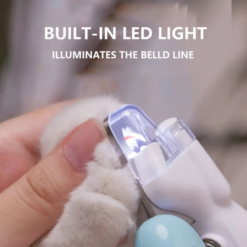 LED Light Pet Nail Clippers for Small to Medium Pets-My Little Pet