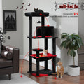 Multi-Level Cat Tree with Condo and Scratching Posts-My Little Pet