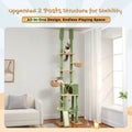 Multi-Level Cat Tree Tower with Scratching Post and Cozy Condo-My Little Pet