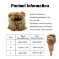 Lion Mane Cat Costume Wig-My Little Pet