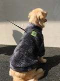 Large Dog Winter Jacket - Thick Lambs Wool Coat for Medium to Extra Large Dogs, Windproof and Comfortable-My Little Pet