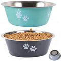 Stylish Stainless Steel Dog Bowls for Medium to Large Pets-My Little Pet