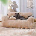 Luxury Cat Bed Sofa – Winter Warm Plush Pet Bed for Small & Medium Dogs and Cats-My Little Pet