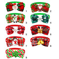 Festive Holiday Pet Bow Ties, Adjustable, Pack of 10-My Little Pet