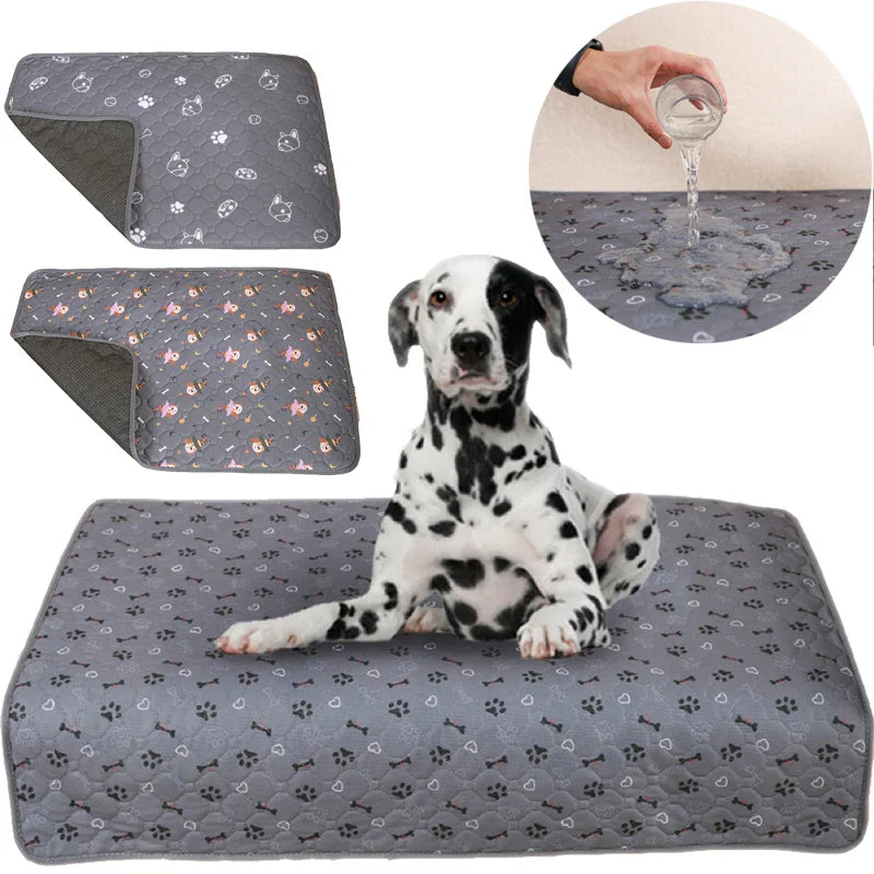 Washable Dog Urine Mat - Multi-Use Training and Protective Pet Pad-My Little Pet