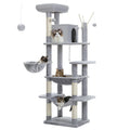 Multi-Level Cat Tree with Scratching Posts and Condos-My Little Pet