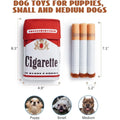 Interactive Cigarette Plush Dog Toy with Squeaker-My Little Pet