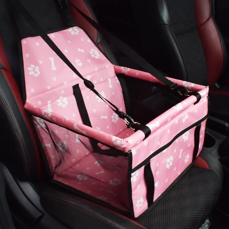 Waterproof Dog Car Seat Cover with Mesh Window-My Little Pet