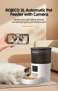 Smart Automatic Pet Feeder with Camera and Remote Control-My Little Pet