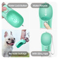 Portable Leakproof Dog Water Bottle - Travel Drinking Bowl for Small & Large Pets - My Little Pet