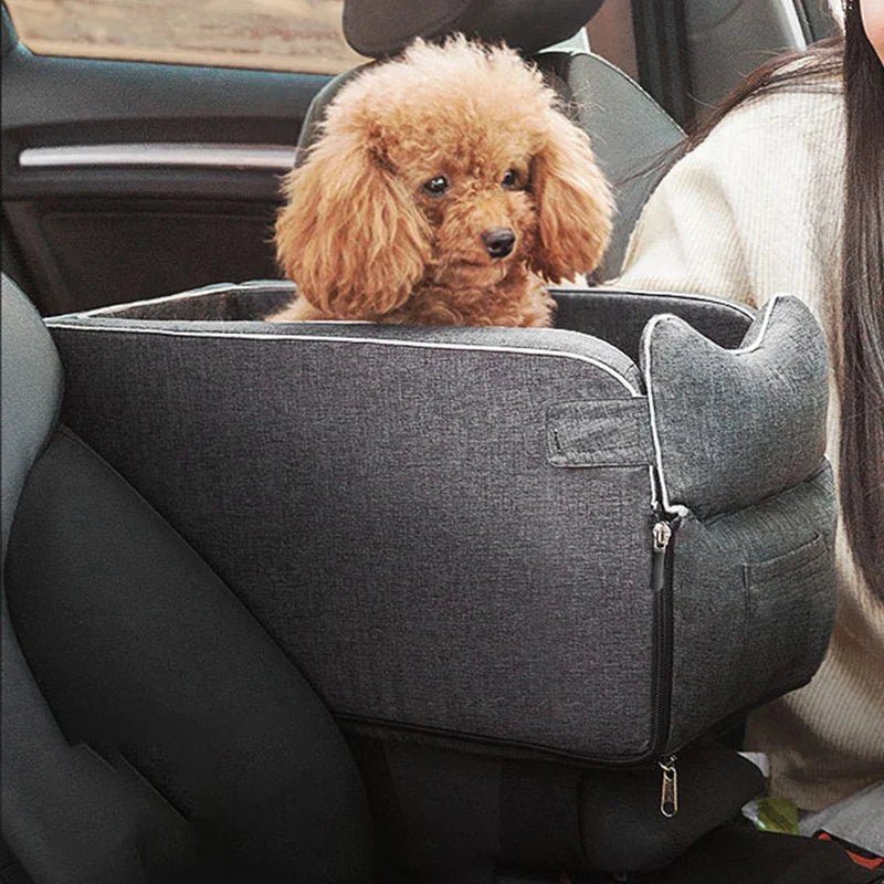 Portable Pet Safety Seat for Cars - Ideal for Small Dogs and Cats-My Little Pet