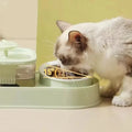 2-in-1 Automatic Pet Feeder & Water Fountain with Filter - Quiet Operation-My Little Pet