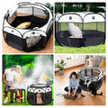 Foldable Pet Playpen - Waterproof Dog and Cat Enclosure with Easy Access Door-My Little Pet