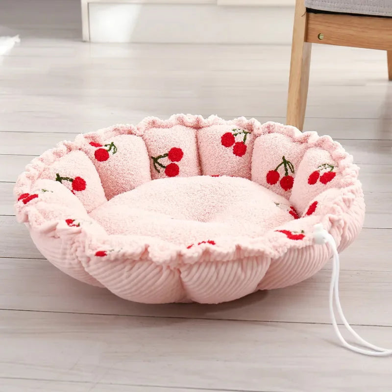 Adjustable Dual-Purpose Dog Bed: Plush and Comfortable for All Seasons-My Little Pet