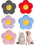 Sunflower Silicone Slow Feeder Mat for Small Dogs and Cats-My Little Pet