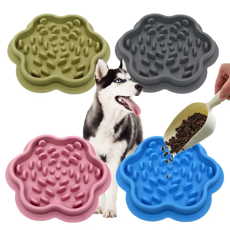 Non-Slip Silicone Pet Licking Mat for Cats and Dogs - Slow Feeding Solution-My Little Pet