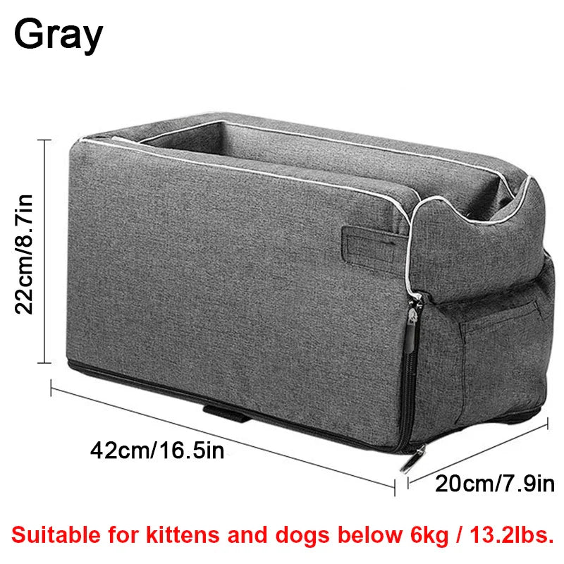 Portable Pet Safety Seat for Cars - Ideal for Small Dogs and Cats-My Little Pet