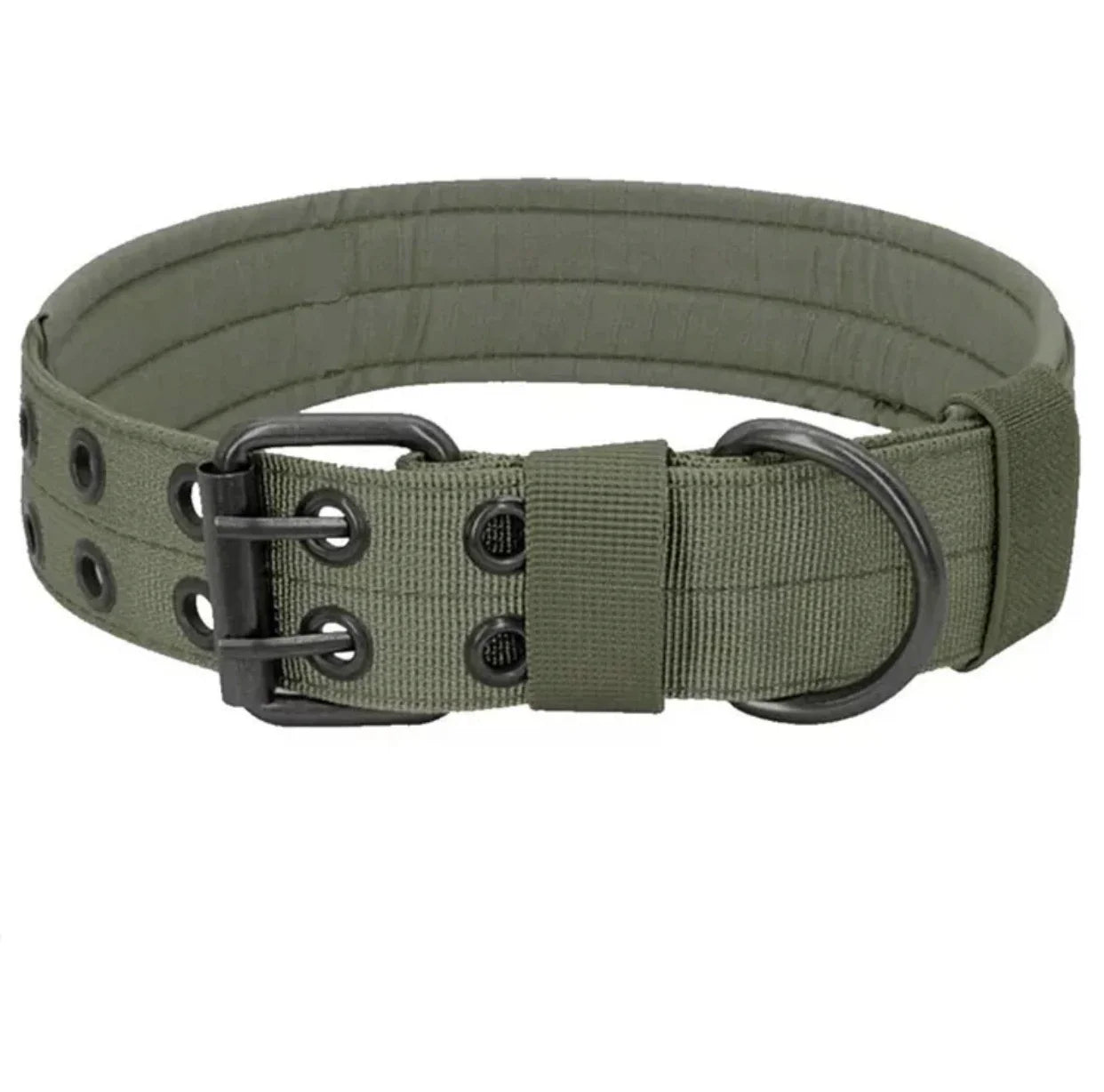 Heavy Duty Tactical Dog Collar – Adjustable Reflective Military-Grade Nylon for Training and Protection - My Little Pet