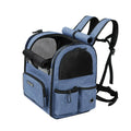 Double Shoulder Pet Backpack for Small Dogs - Sturdy, Breathable, and Foldable-My Little Pet