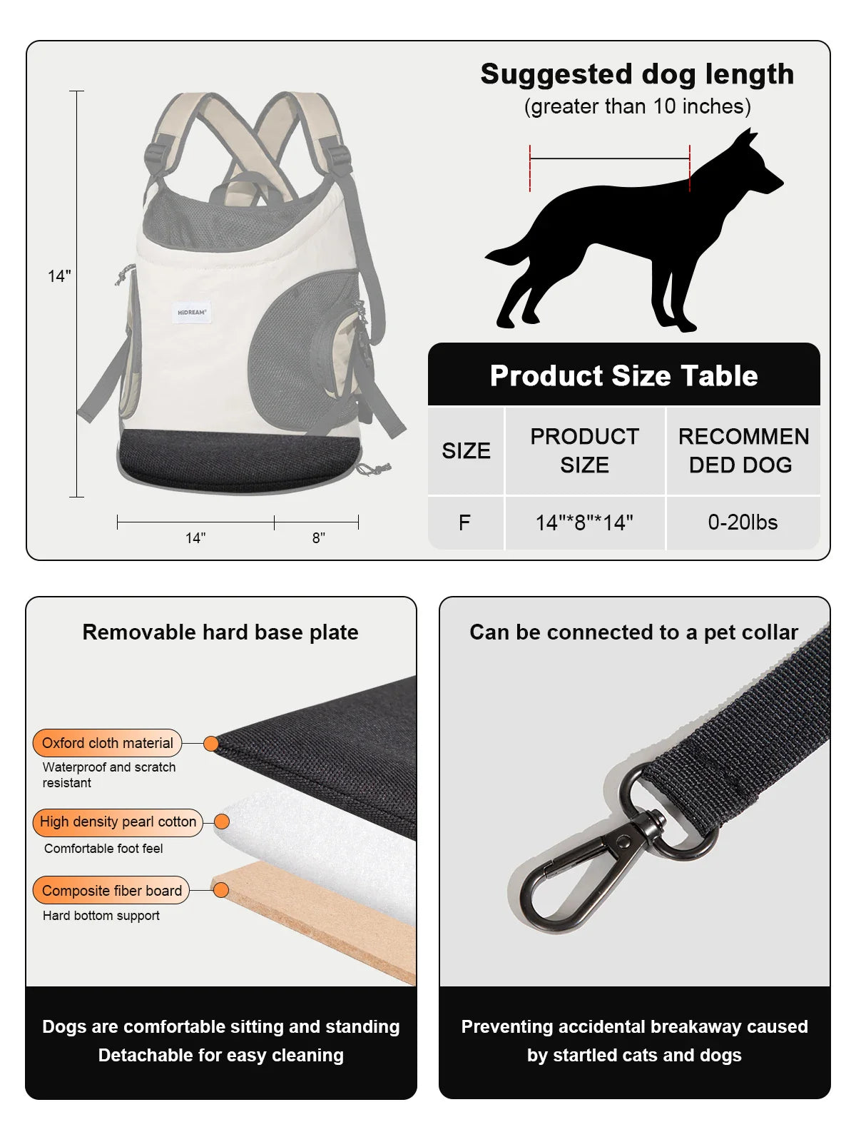 Breathable Pet Carrier Sling Bag for Small Dogs and Cats-My Little Pet