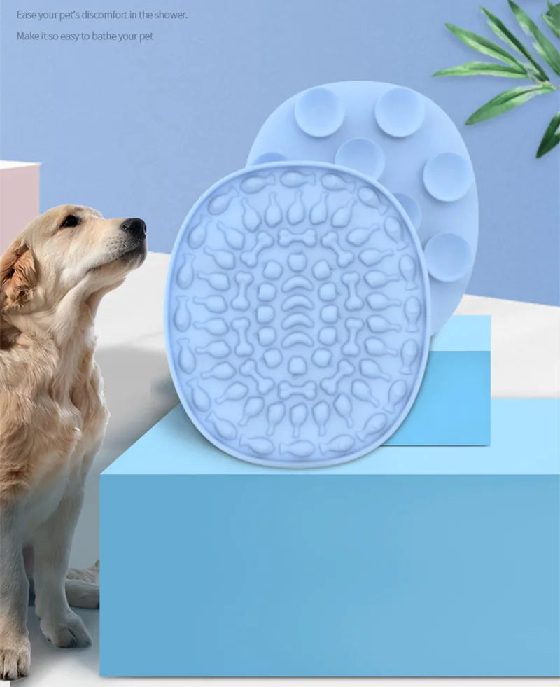 Compact Silicone Slow Feeder Lick Mat for Small Pets-My Little Pet