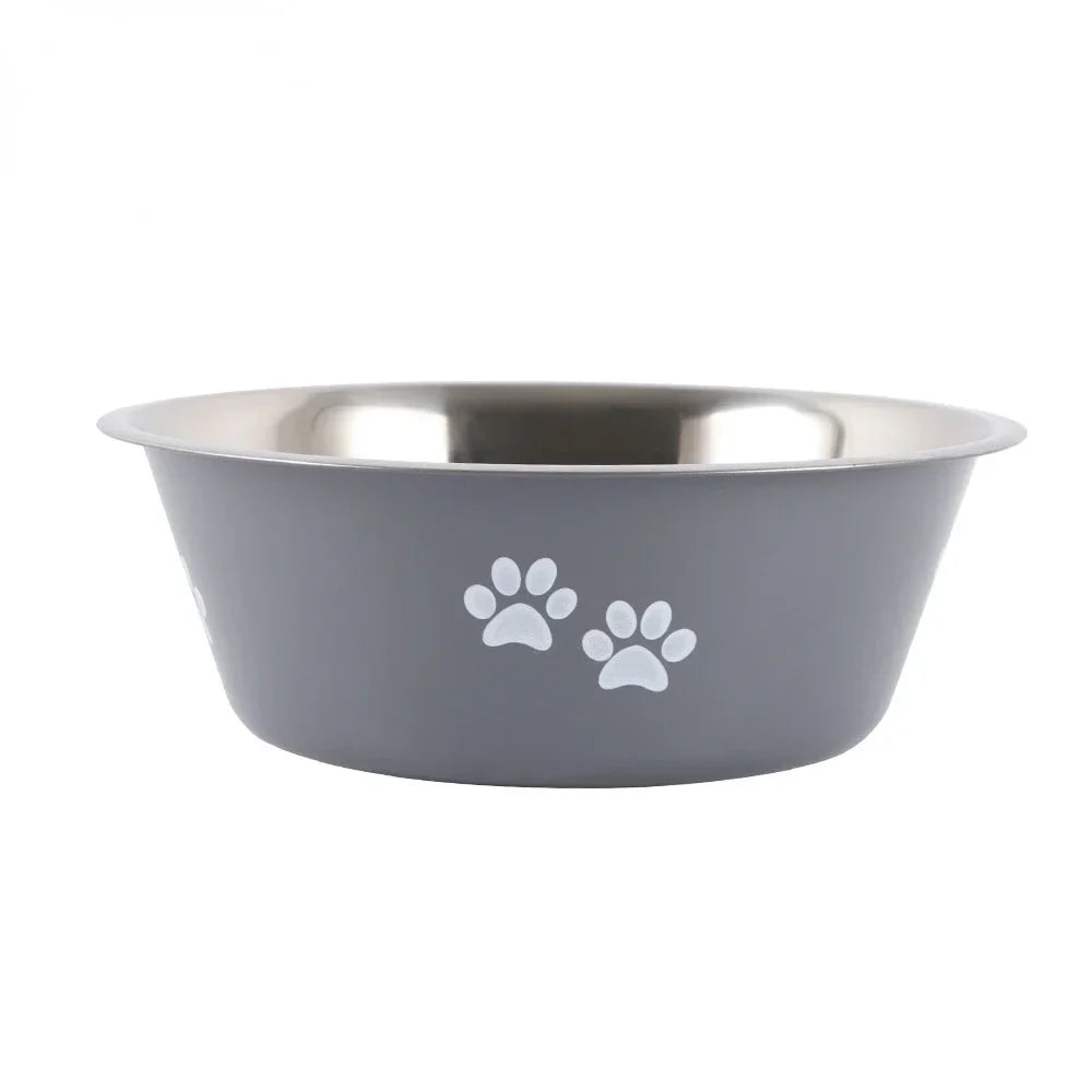 Non-Slip Stainless Steel Dog Bowls – Food & Water Feeders for Small to Large Dogs - My Little Pet