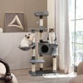 Multi-Level Cat Tree Tower with Scratching Post and Cozy Condo-My Little Pet