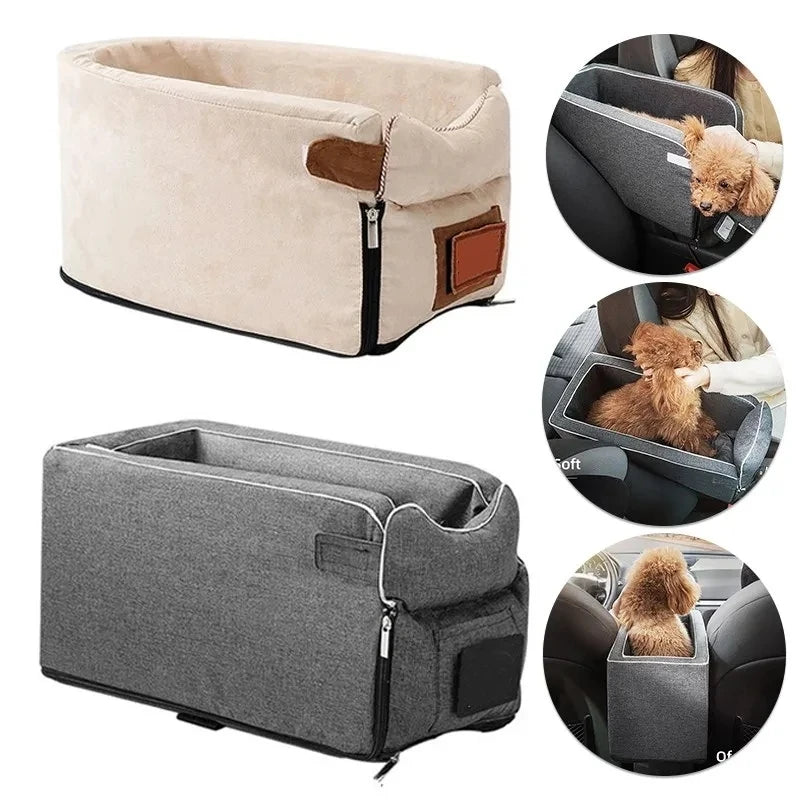 Portable Safety Dog and Cat Car Seat - Breathable Travel Carrier-My Little Pet