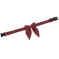 Festive Snowflake Bow Collar for Dogs and Cats-My Little Pet