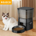 ROJECO Automatic Pet Feeder – 2L Button Version for Cats and Dogs-My Little Pet