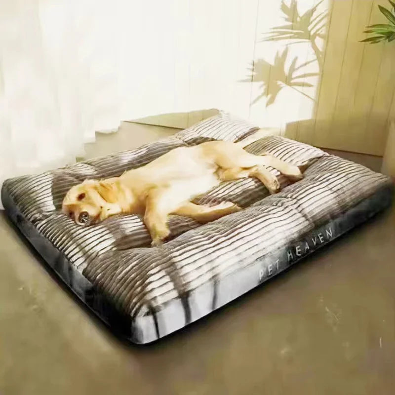 Cozy Corduroy Dog Bed for All Seasons-My Little Pet