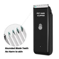 Rechargeable Low Noise Pet Hair Trimmer for Dogs and Cats-My Little Pet