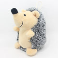 Interactive Hedgehog Plush Dog Toy with Squeaker-My Little Pet