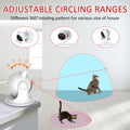 Rechargeable Automatic Cat Laser Toy with Adjustable Speeds and Angles-My Little Pet