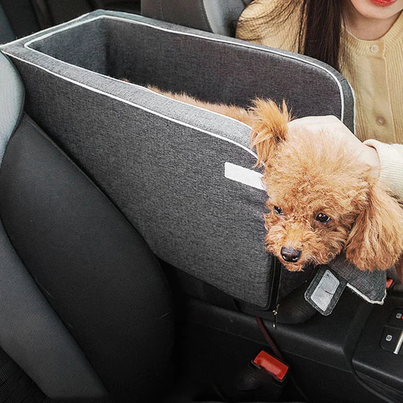 Portable Pet Safety Seat for Cars - Ideal for Small Dogs and Cats-My Little Pet