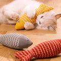 Interactive Catnip Fish Toy for Cats – Soft Linen Pet Toy for Indoor Play and Exercise-My Little Pet