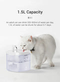 Transparent Automatic Water Fountain for Pets-My Little Pet