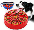 Eco-Friendly Slow Feeder Dog Bowl in Multiple Colors-My Little Pet