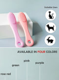 Soft Silicone Pet Finger Brush for Cats and Dogs-My Little Pet