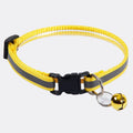 Adjustable Reflective Pet Collar with Bell for Dogs and Cats-My Little Pet